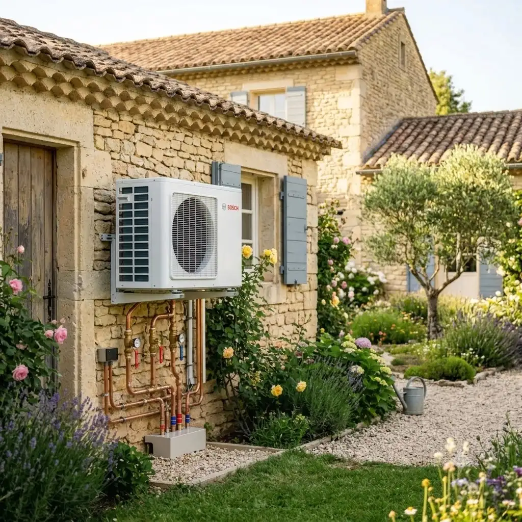 Pompe à chaleur Air/Eau installée sur une maison à Castres